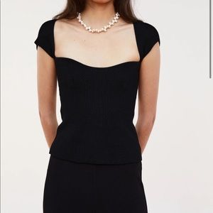 the brand “source unknown” knit top